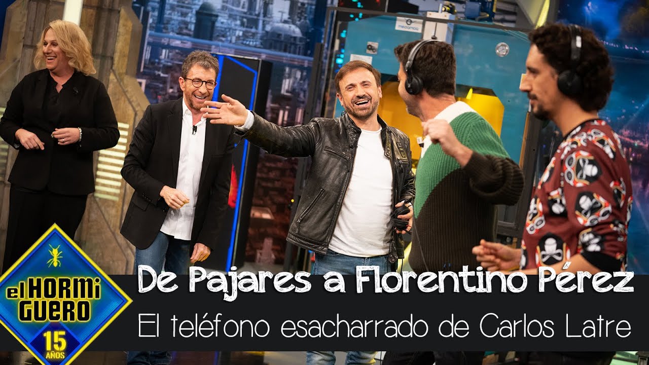 José Mota y Arturo Valls se dejan llevar en El teléfono escacharrado de Carlos Latre - El Hormiguero