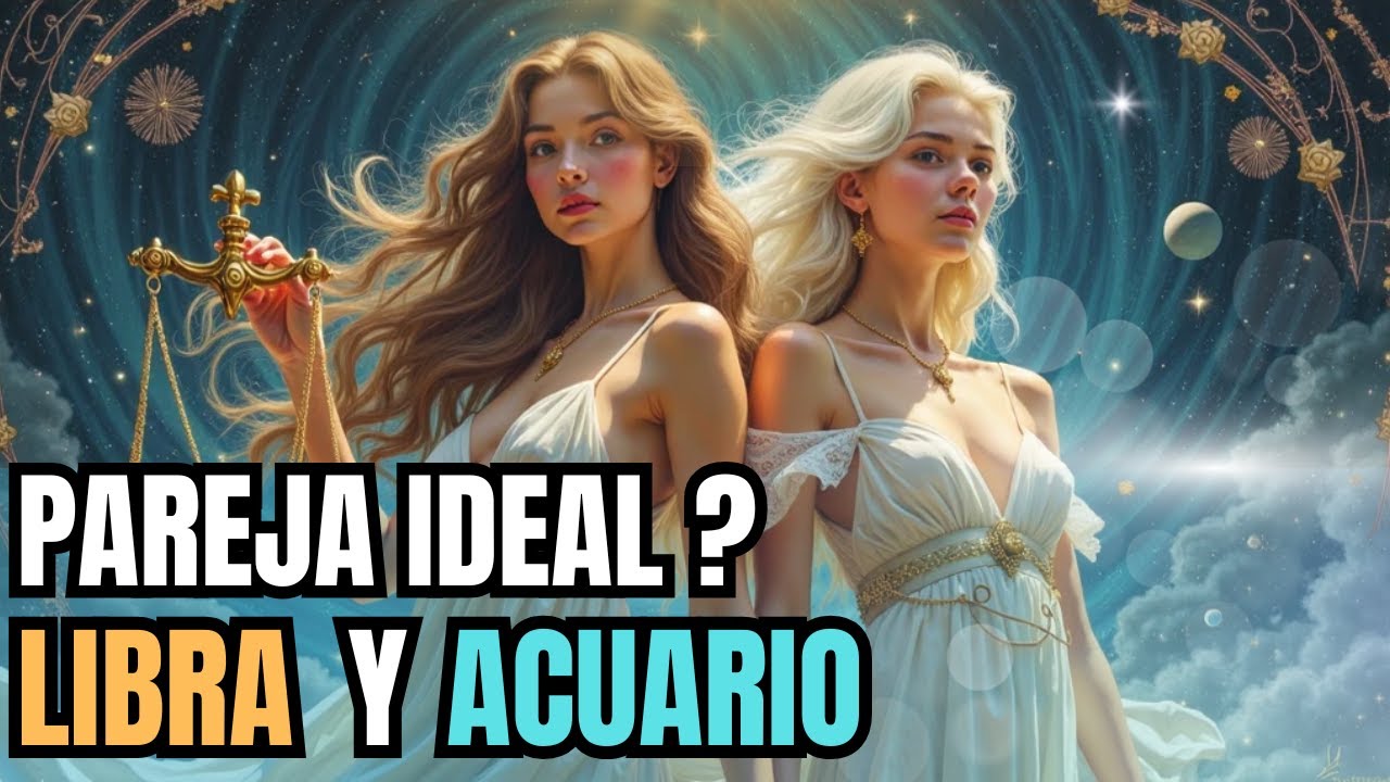 ACUARIO ♒ Y LIBRA ♎: ¿SON COMPATIBLES EN EL AMOR?