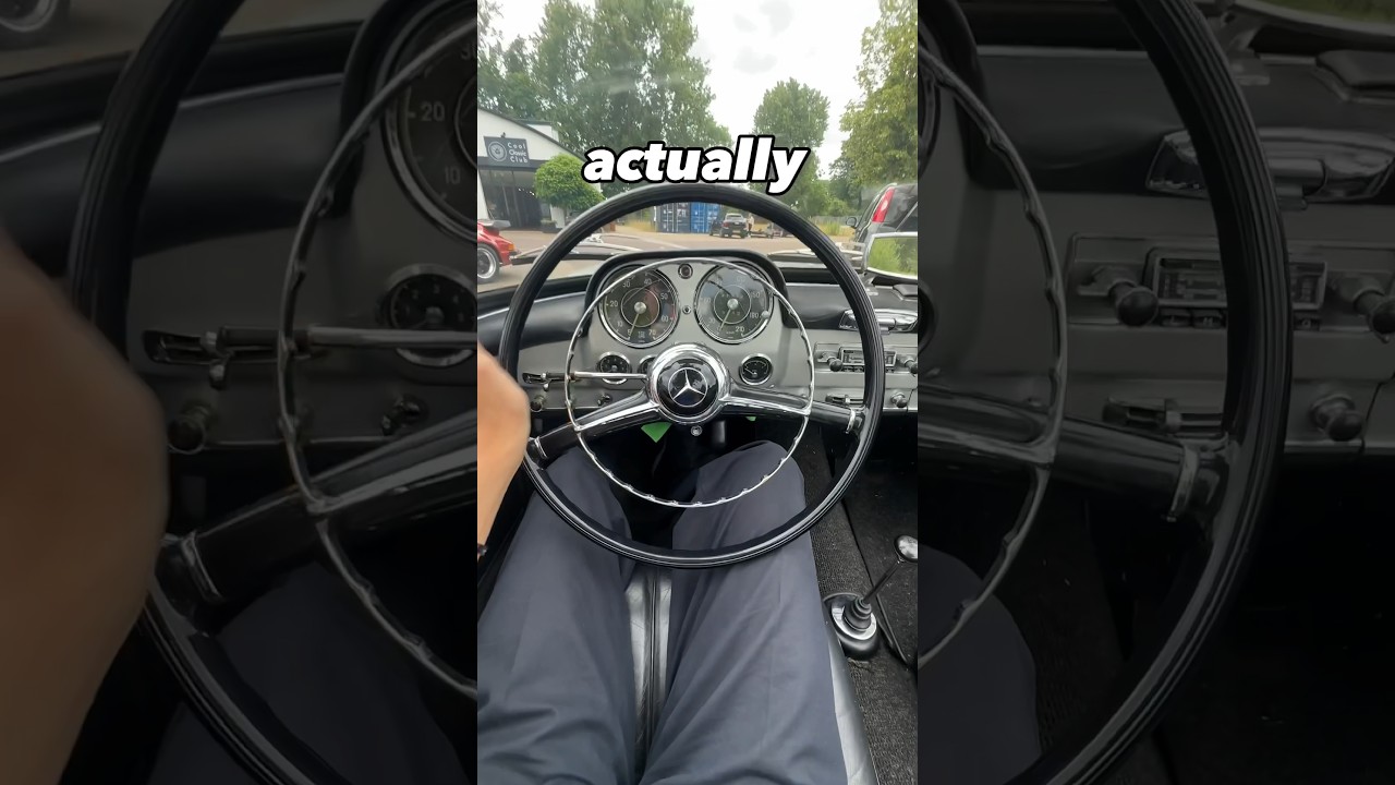 Эффективно или нет? 🤔 #carshorts #mercedes #classiccar #190sl #mercedesclassic