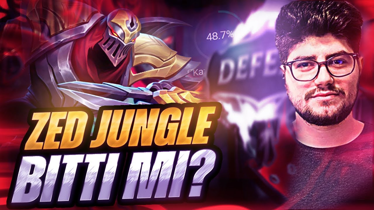 ZED JUNGLE BİTTİ SANDINIZ AMA BİTMEDİ KRAL GERİ D&Ouml;ND&Uuml; !!! | Apophis