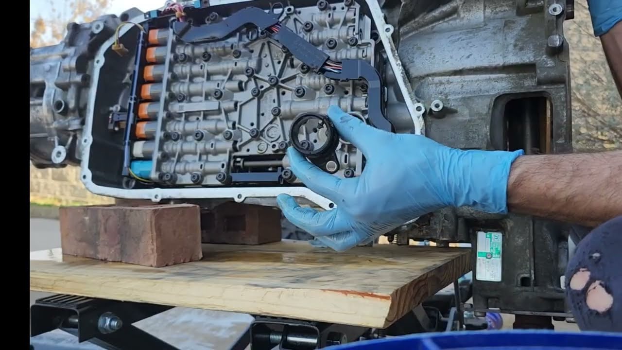 Audi ZF8HP55A Valve Body Removal