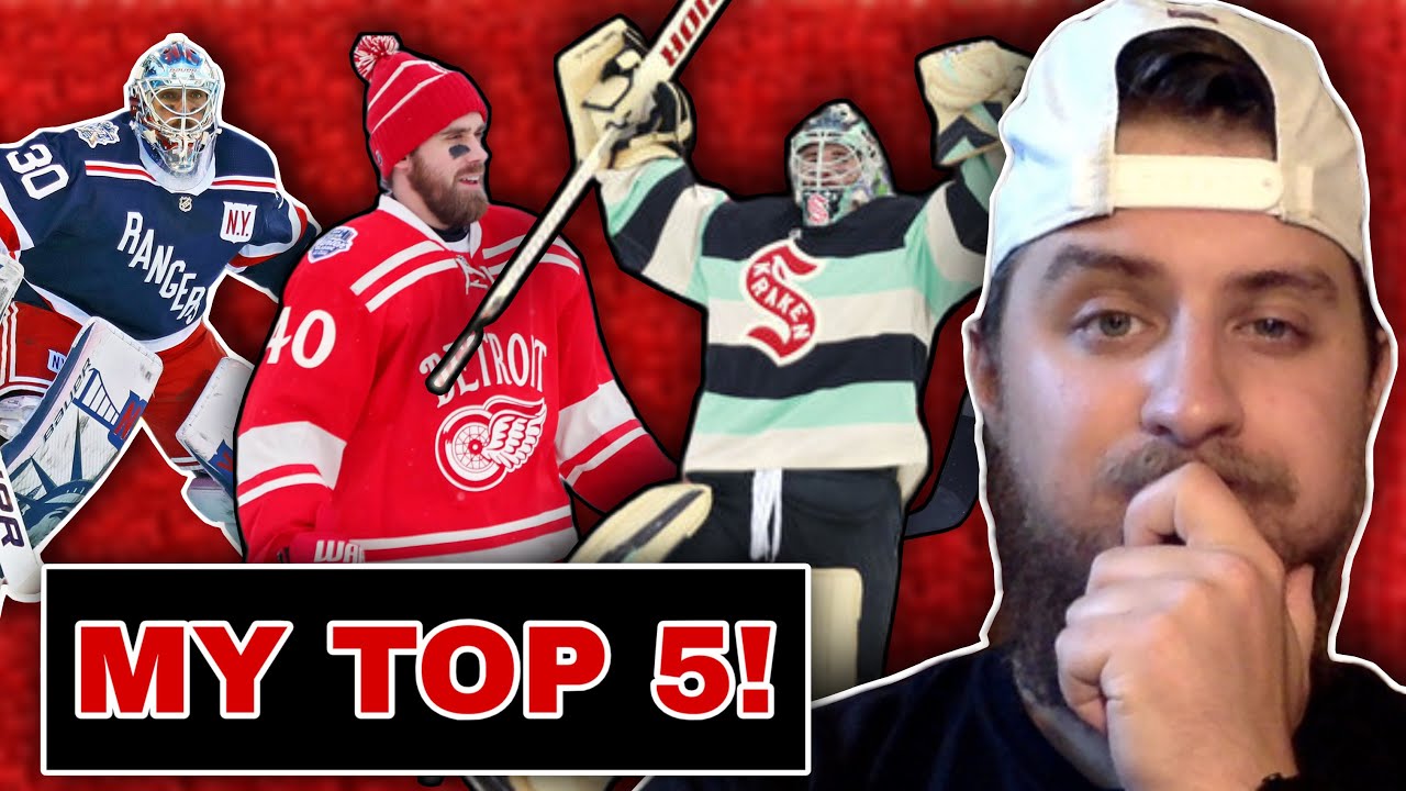 MY TOP 5 NHL WINTER CLASSIC JERSEYS!