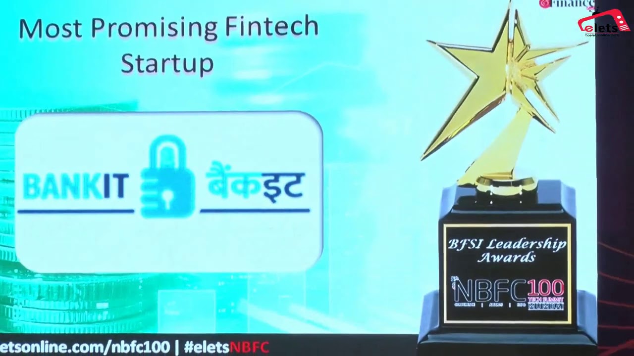 BANKIT adjudged Most Promising Fintech Startup at BFSI Leadership Awards, 2018