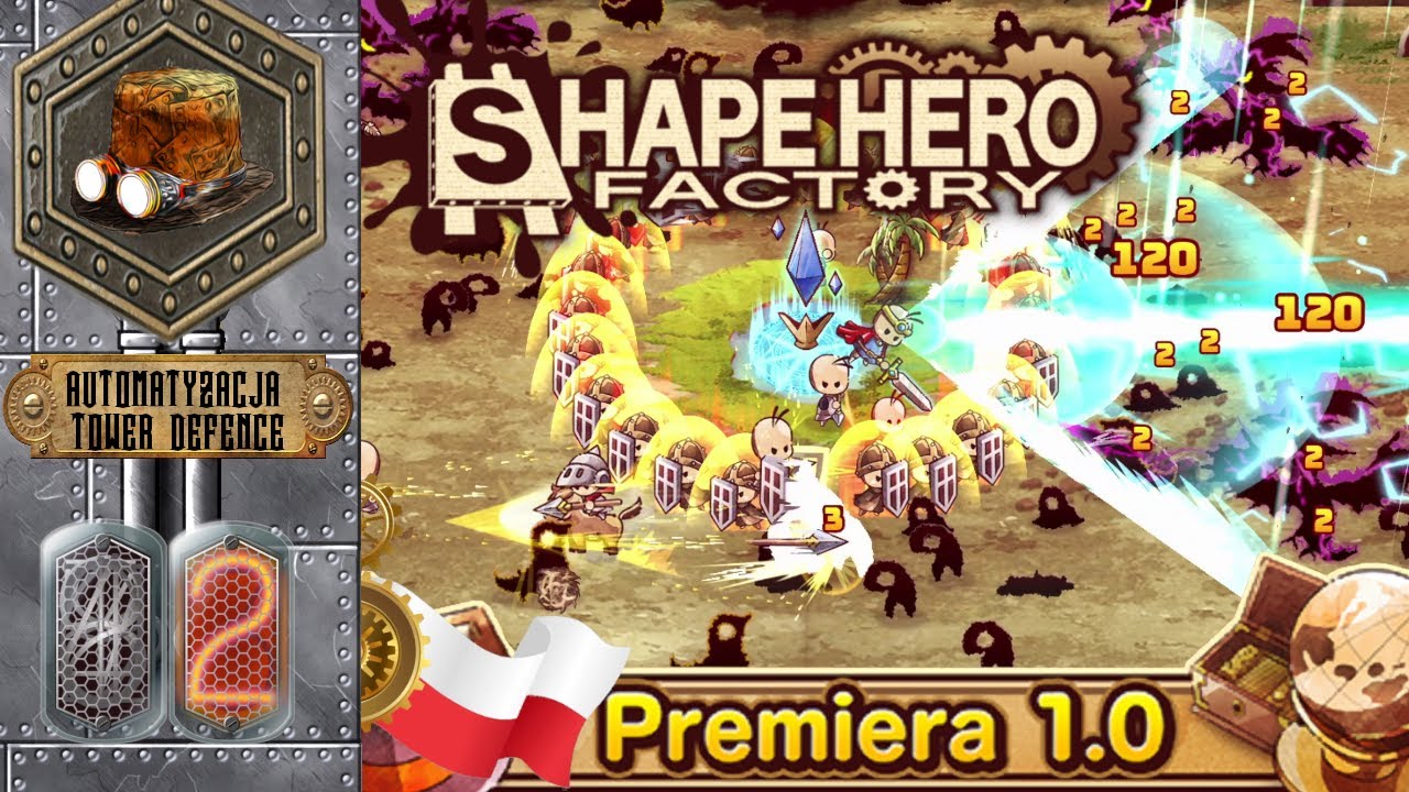 Solidnie Obrywamy Aby Zdobyć Tą Jedną Nagrodę #ShapeHero Factory PL #2 Gameplay 2K PL