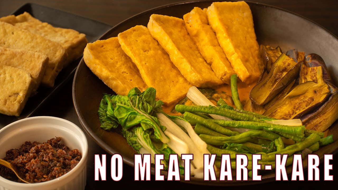 No Meat Kare Kare || Tofu Kare Kare