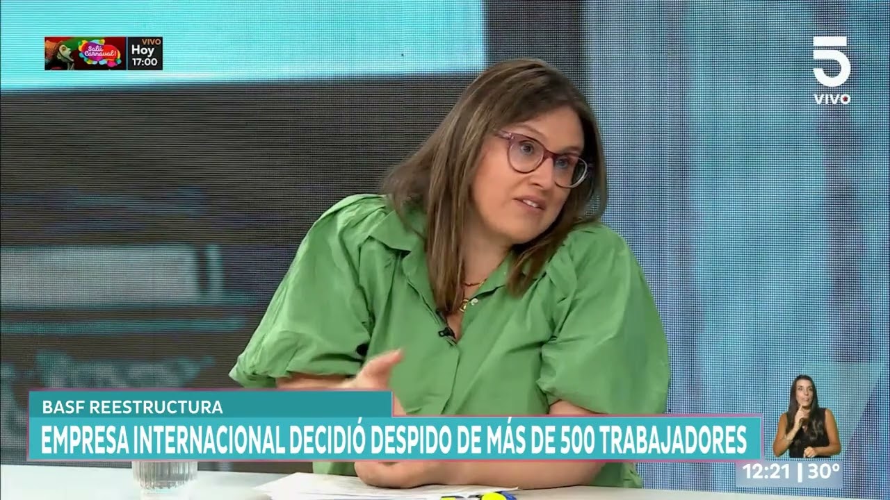 La empresa alemana BASF decidió reestructurar el hub de servicios que tiene en Montevideo y traslada