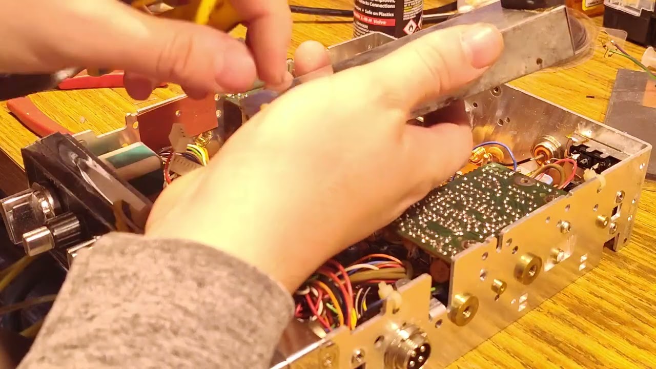 How to fix Frequency counter Hum on Harmonica Style Boards for Ranger, Galaxy, Mirage export radios.