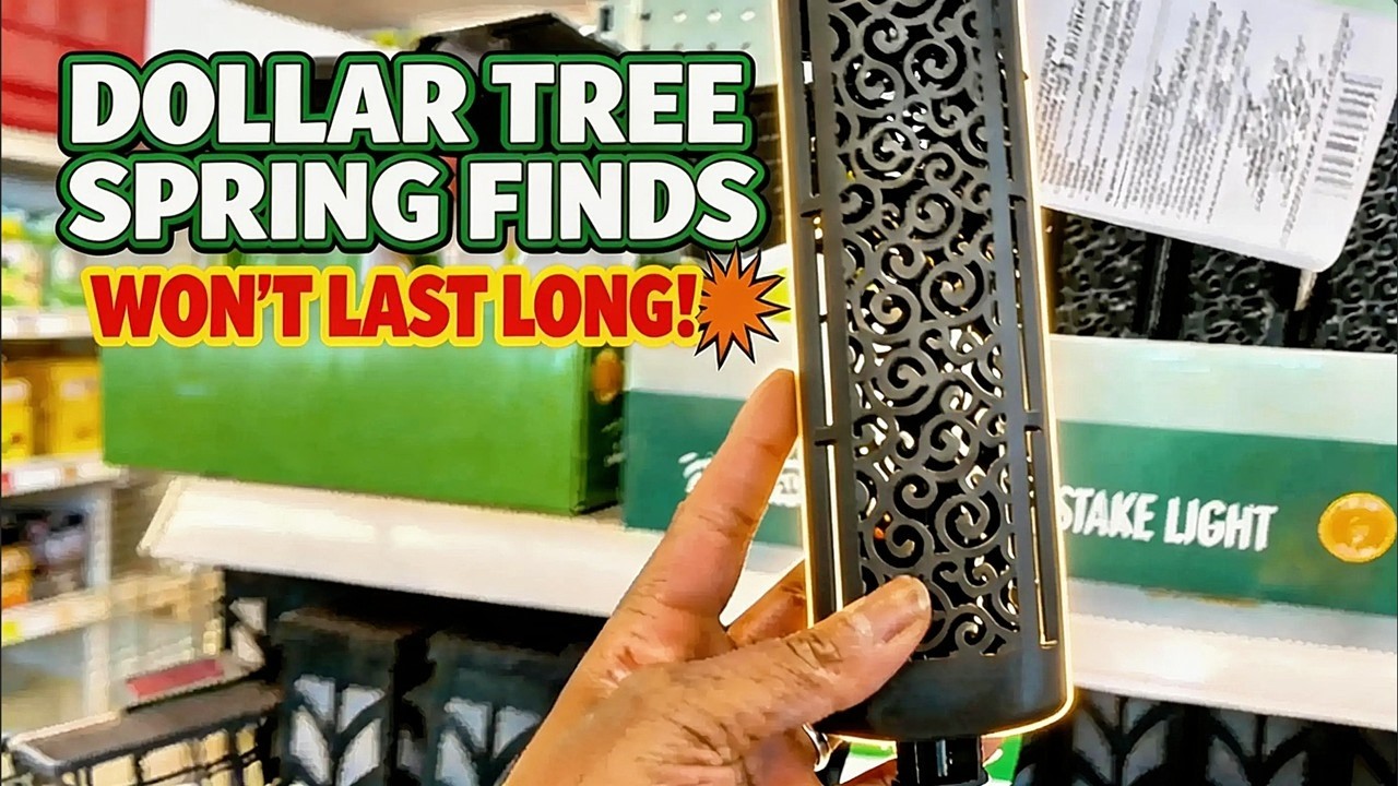 Run to Dollar Tree! 🌷 Spring Finds That Will Sell Out Fast!