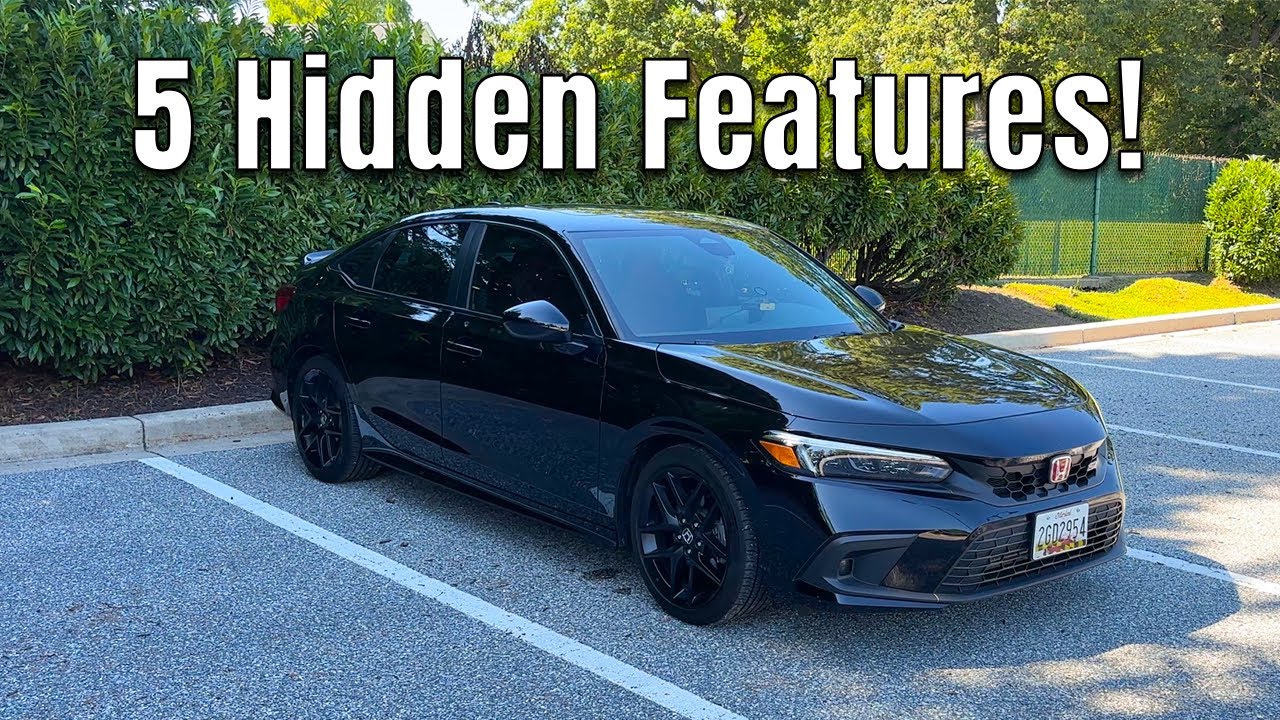 5 скрытых функций в Honda Civic и Civic Si 11-го поколения!