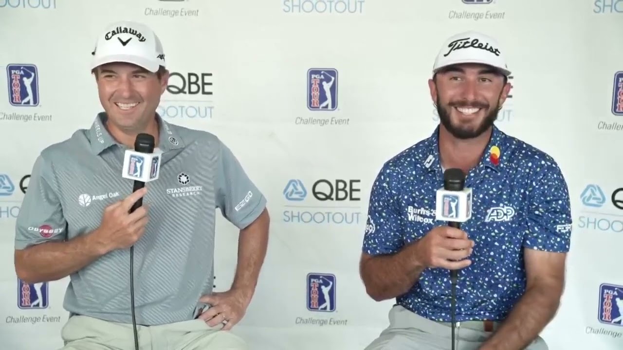 Max Homa and Kevin Kisner Wednesday Press Conference 2022 QBE Shootout