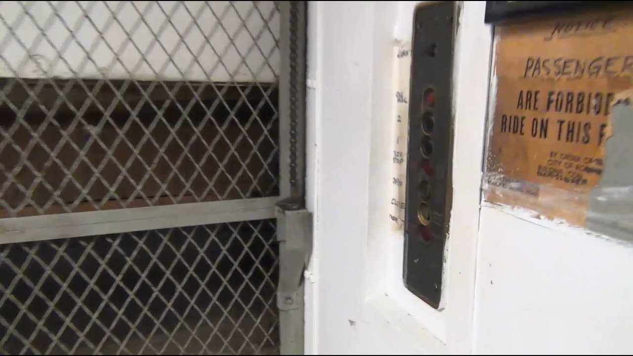 Vintage Salem Traction Freight Elevator in Roanoke, VA