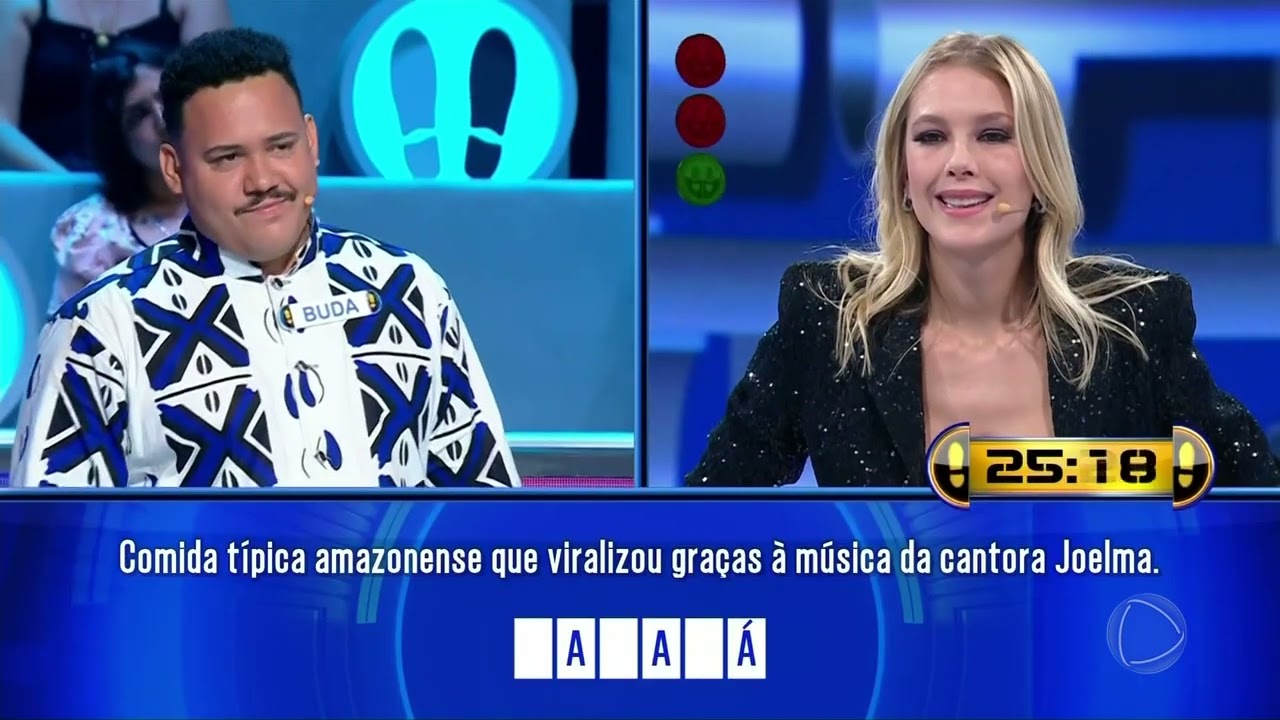 ACERTE OU CAIA: Buda vence duelo e tira Gianne da liderança