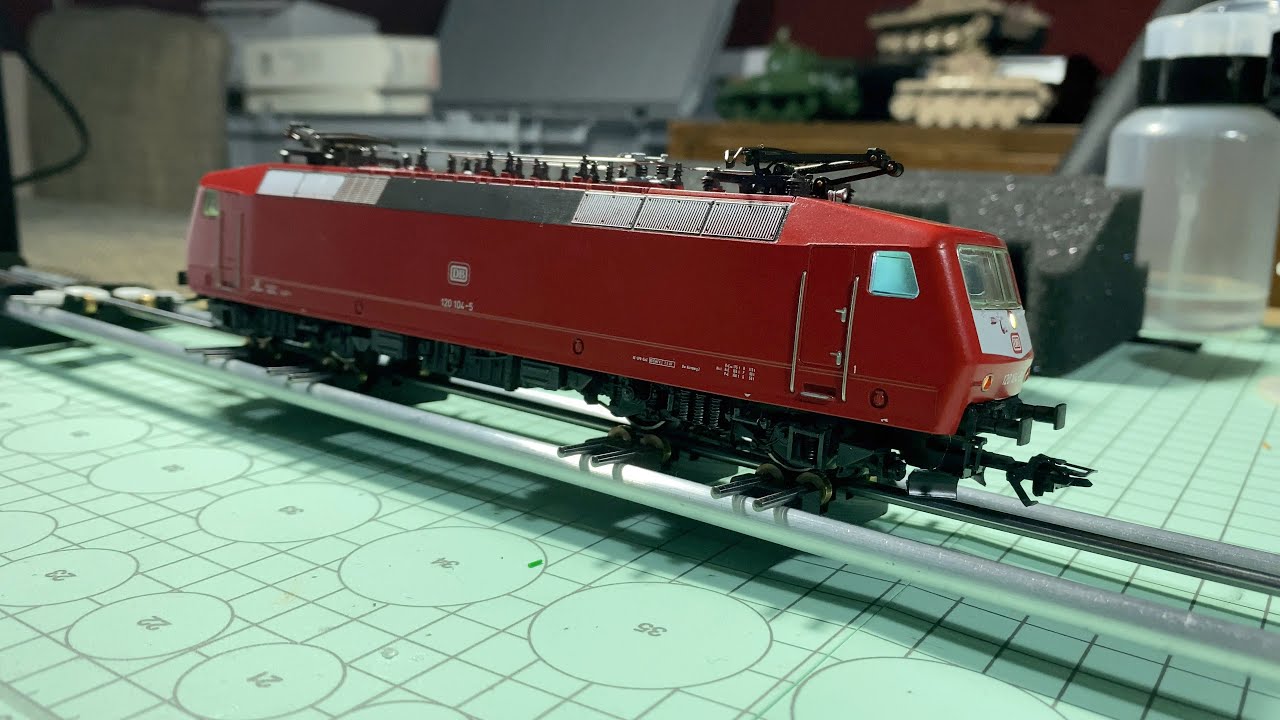 Digitalisierung Märklin BR 120 (3553) 21 MTC, ESU Lokpilot 5, LEDs und Führerstandsbeleuchtung