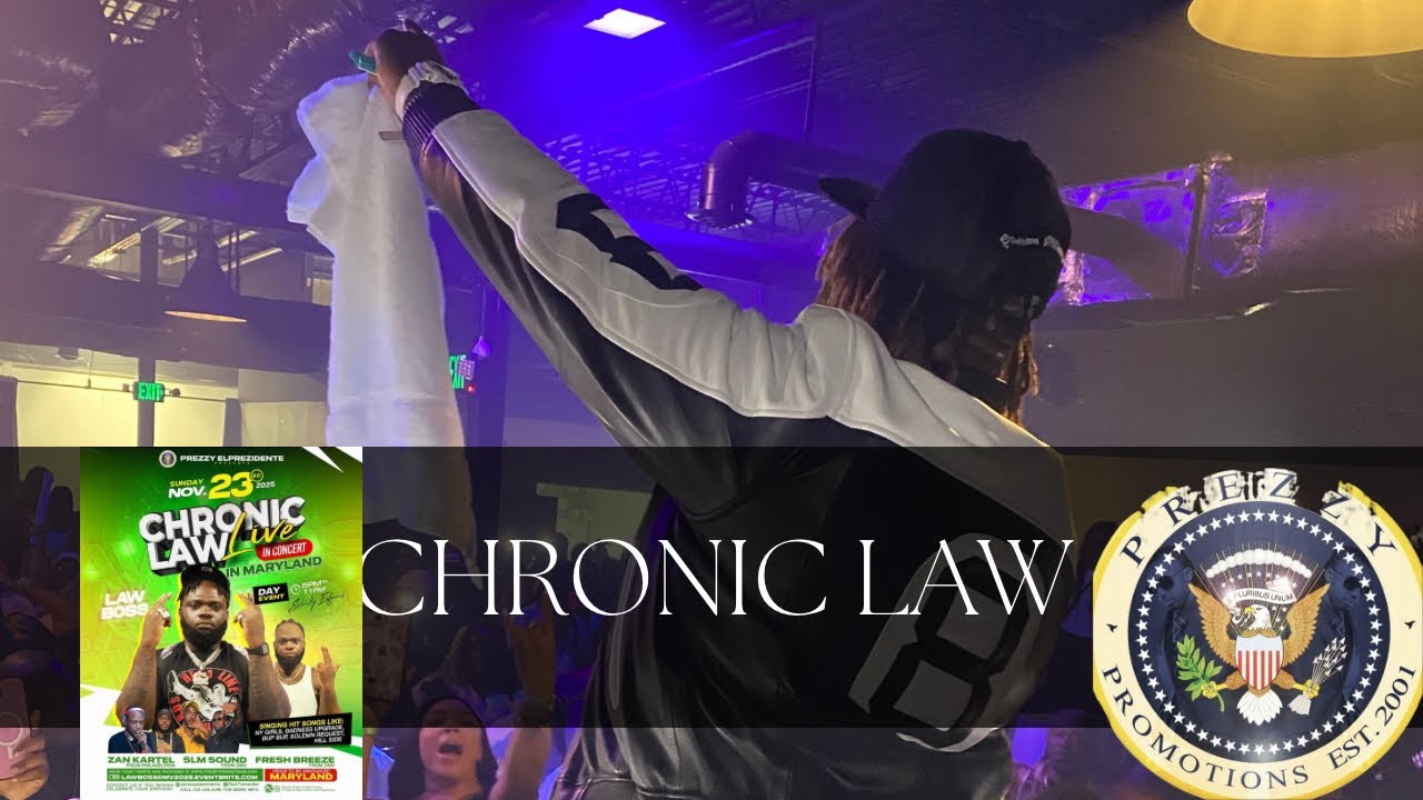  Chronic Law Shells Down the DMV! 🇯🇲🔥 | Full Live Performance