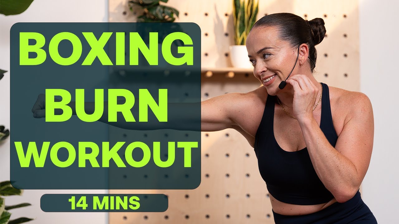 14-Minute Explosive Boxing Workout 🥊 | HIIT Cardio & Power (Intermediate)