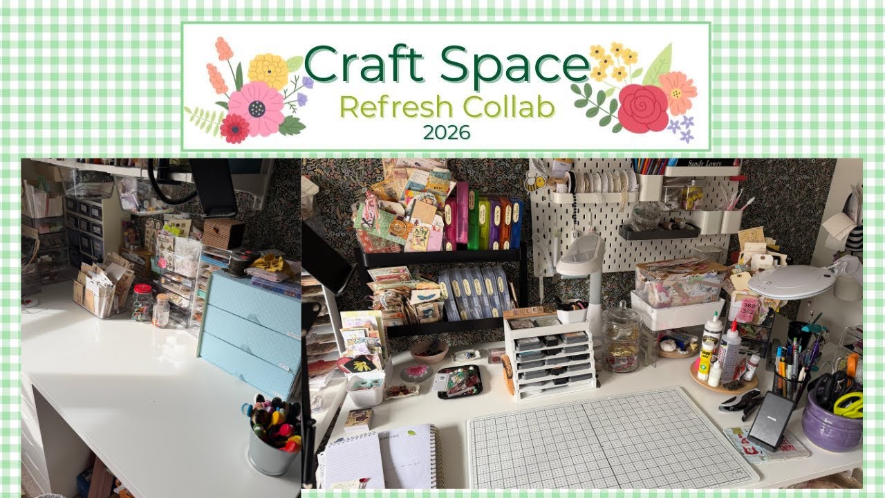Craft Space Refresh Collaboration - Week 2 @CaraBrandonCreations