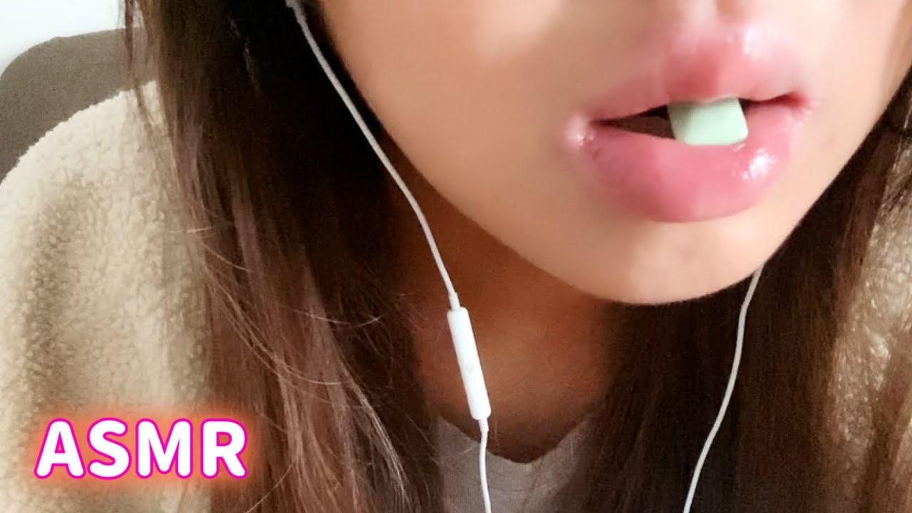 【ASMR】ガムを噛む　BEST 45MINS OF GUM CHEWING (NO TALKING)