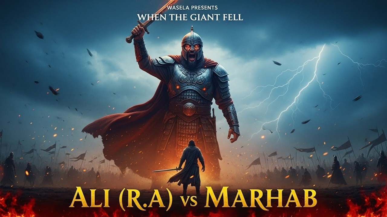 Hazrat Ali R A vs Marhab| The Fight That Shook Khaybar | Islamic Epic Battle