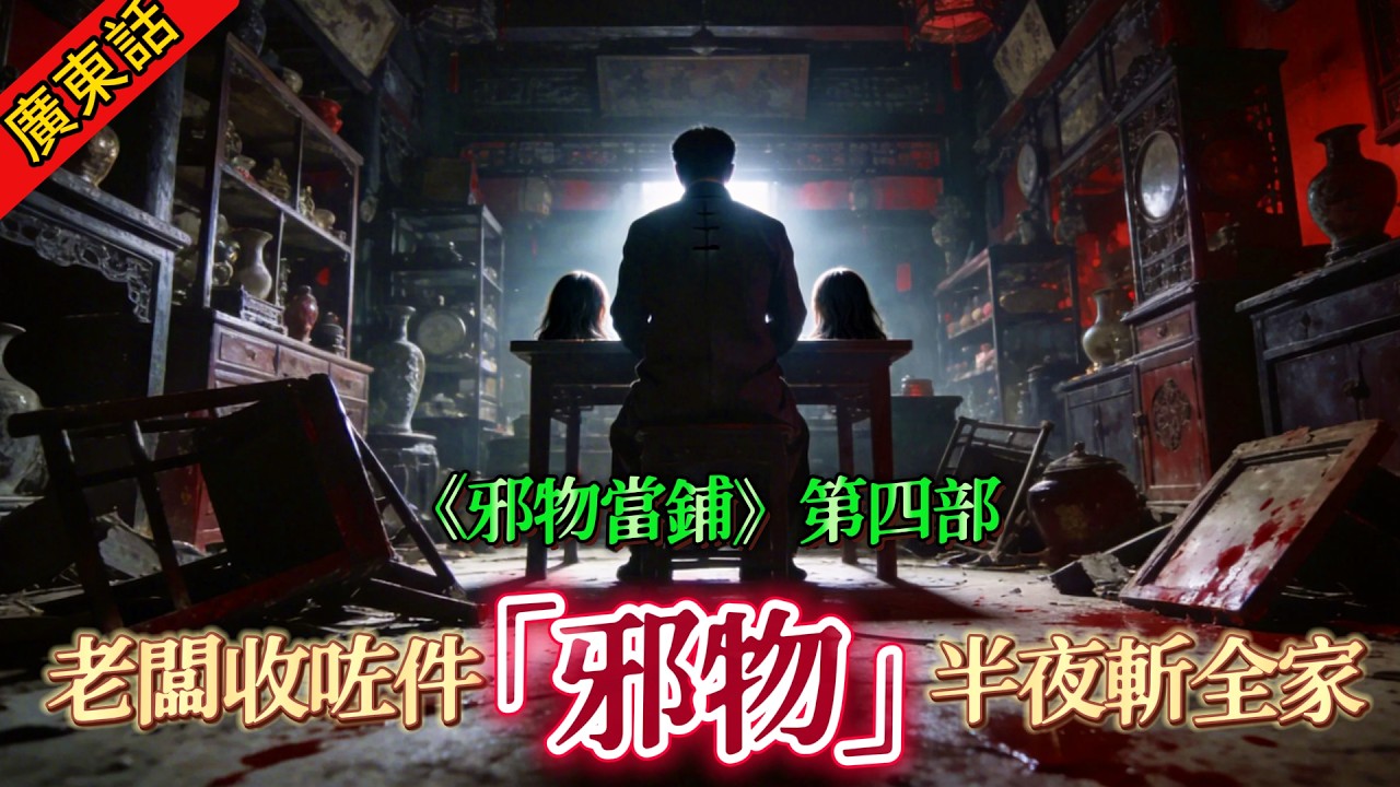 【奇聞】|  邪物當鋪（第四部）：古玩街滅門慘案！多寶軒老闆意外收翻嚟一件「寶貝」，冇幾日佢半夜發癲斬死全家，仲將佢哋個頭整整齊齊擺喺枱面！見到佢人恐怖過見鬼！#奇闻异事