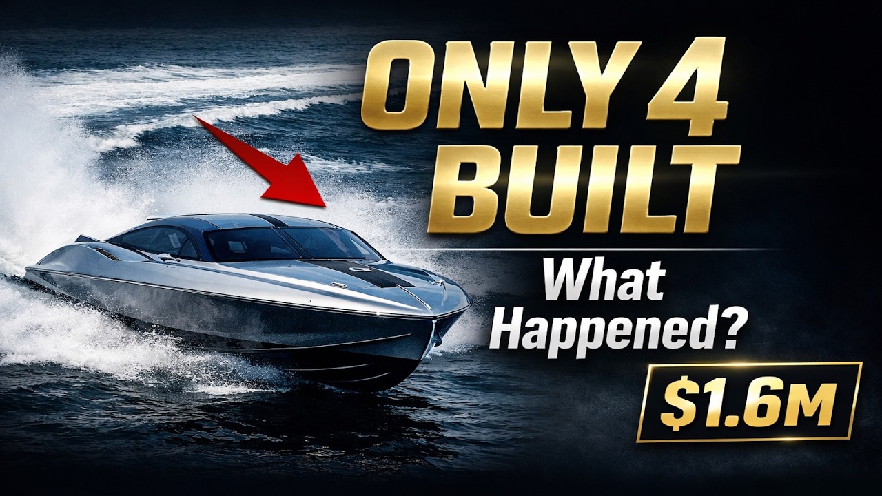 What Happened to the Aston Martin AM37? The $1.6M Powerboat That Vanished