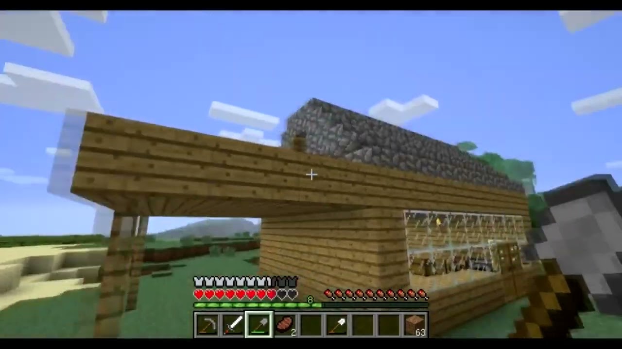 {let's_play-13}minecraft- все еще доделываем дом=) (Перезалив)