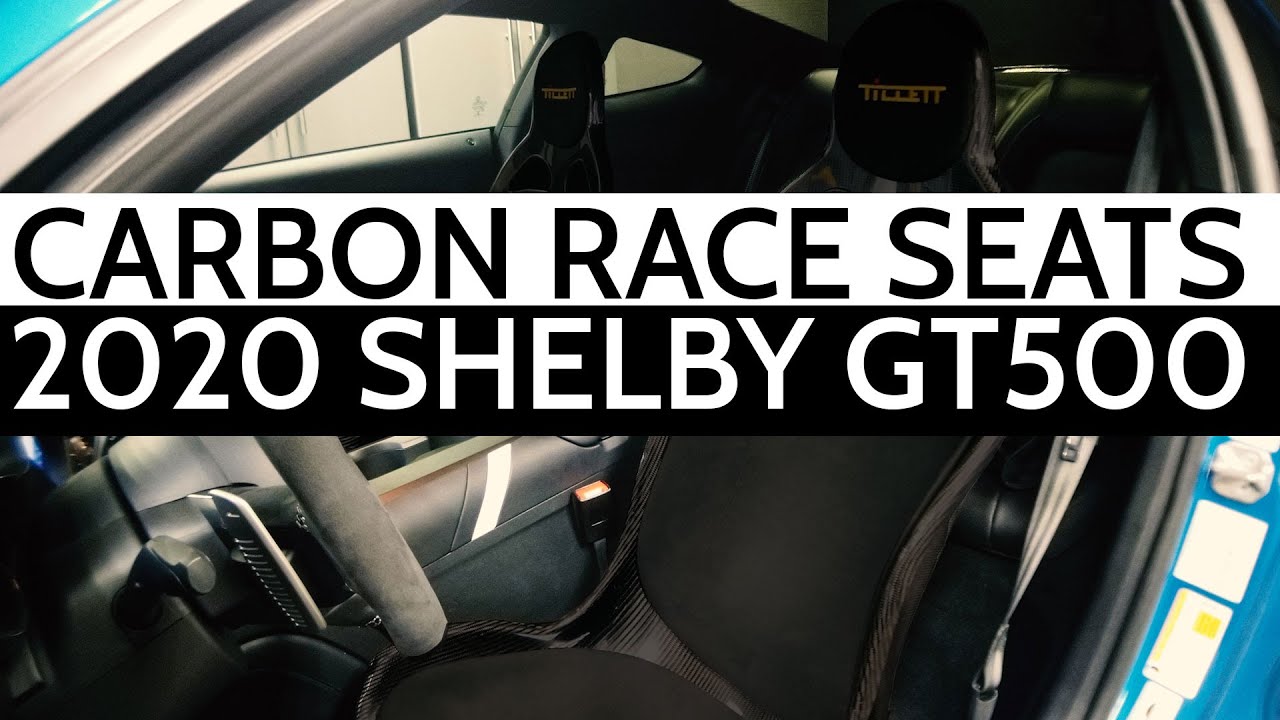 Carbon Fiber Race Seats Installed In Our 2020 Shelby GT500