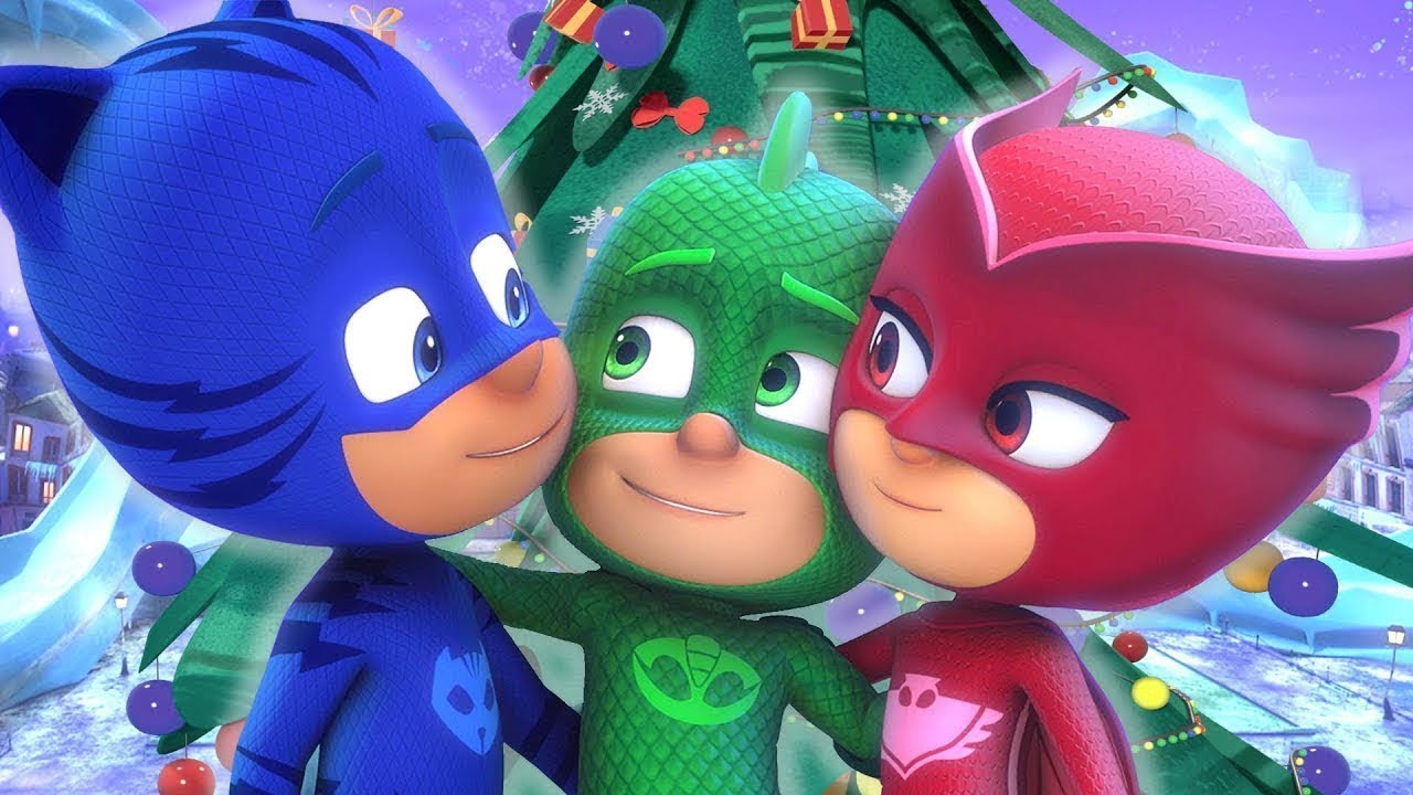 PJ Masks in Hindi - Gekko Saves Christmas&nbsp;- हिंदी Kahaniya - Hindi Cartoons for Kids