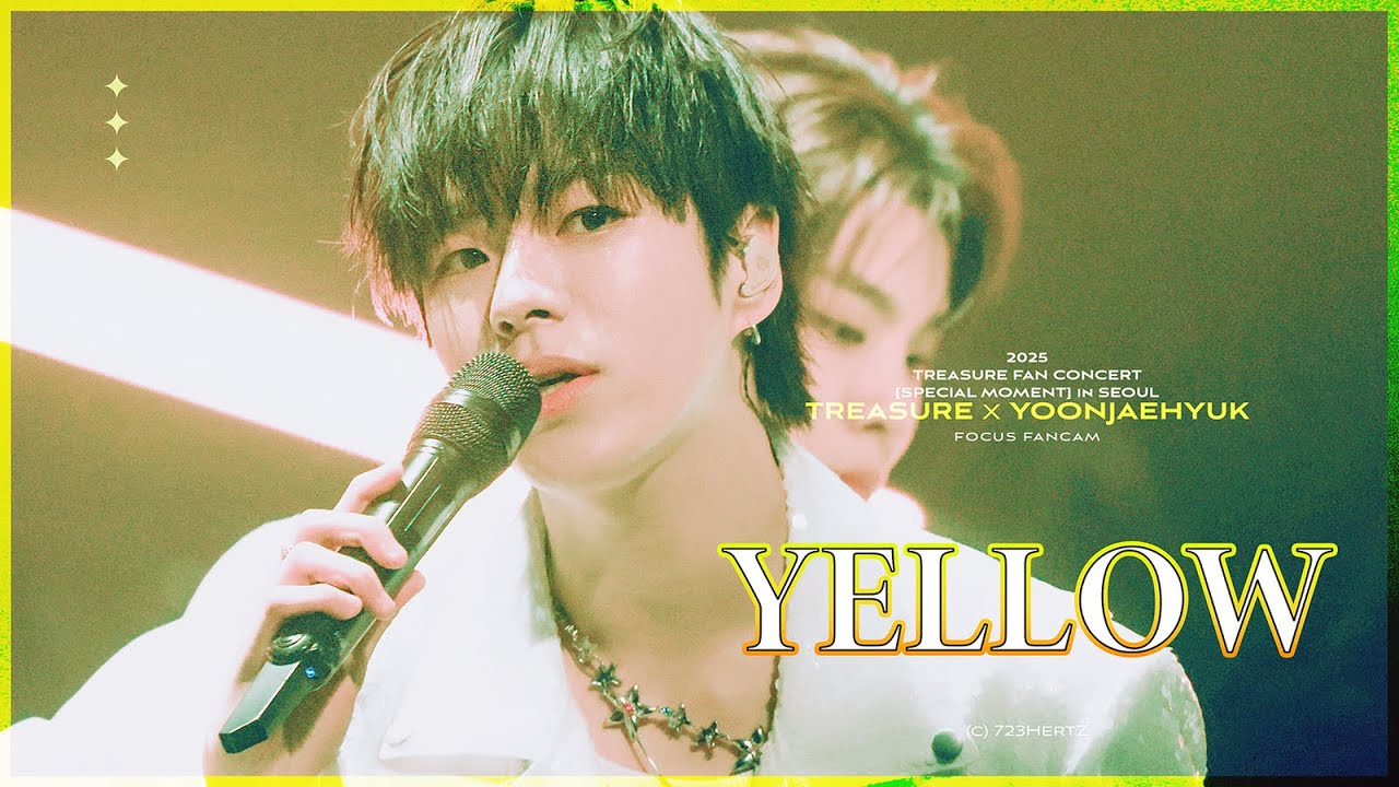 [4K FANCAM-5Multi] TREASURE FAN CONCERT | SPECIAL MOMENT | YELLOW : YOONJAEHYUK (윤재혁 직캠)