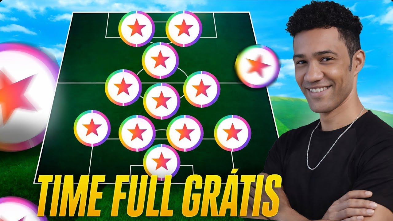 TIME EPICO GRATIS mais FORTE do eFootball 2026 Mobile