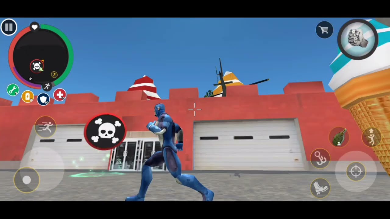 Rope Hero Laya Snow Man Ko Rope Hero Vice Town New Video