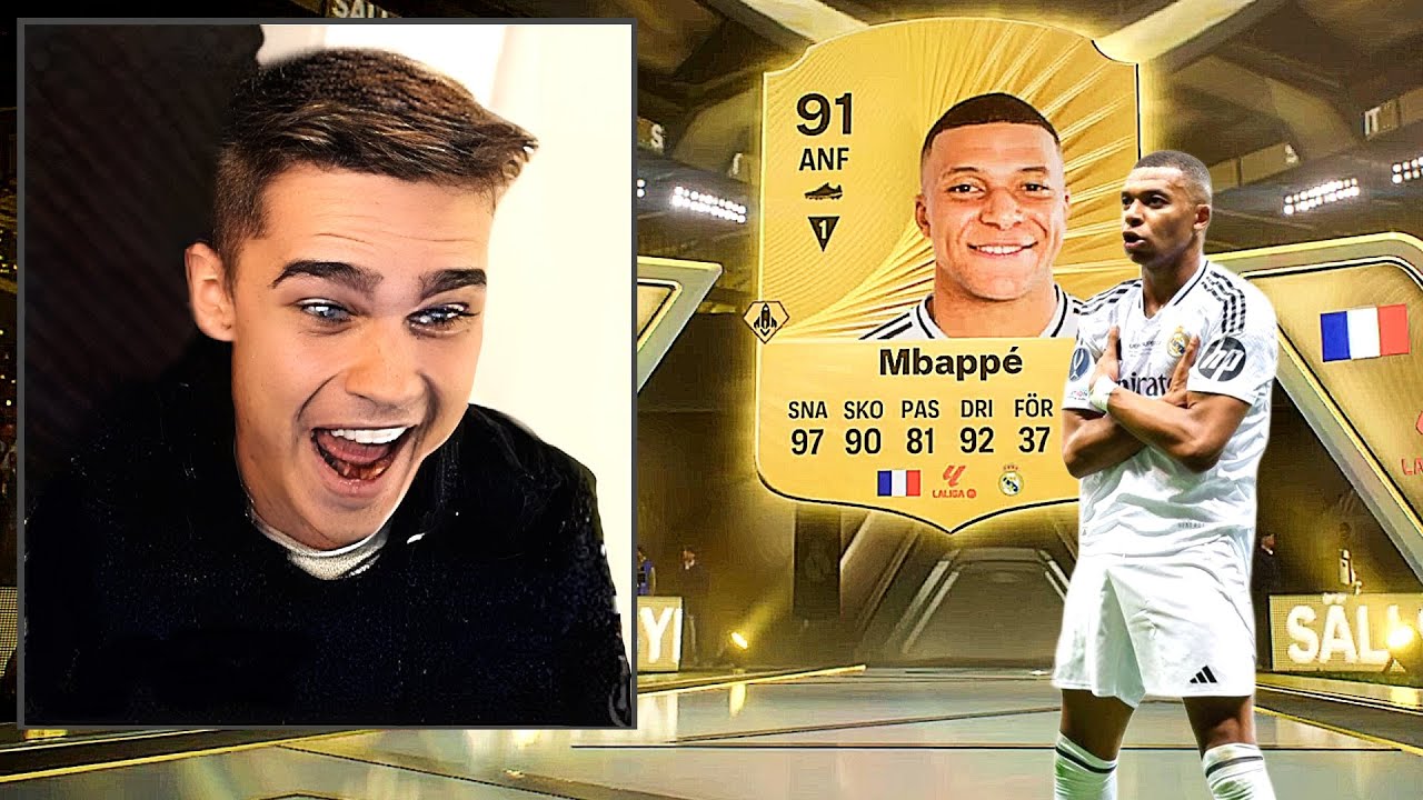 OMG VI PACKADE MBAPP&Eacute; F&Ouml;RSTA DAGEN P&Aring; FC26!!