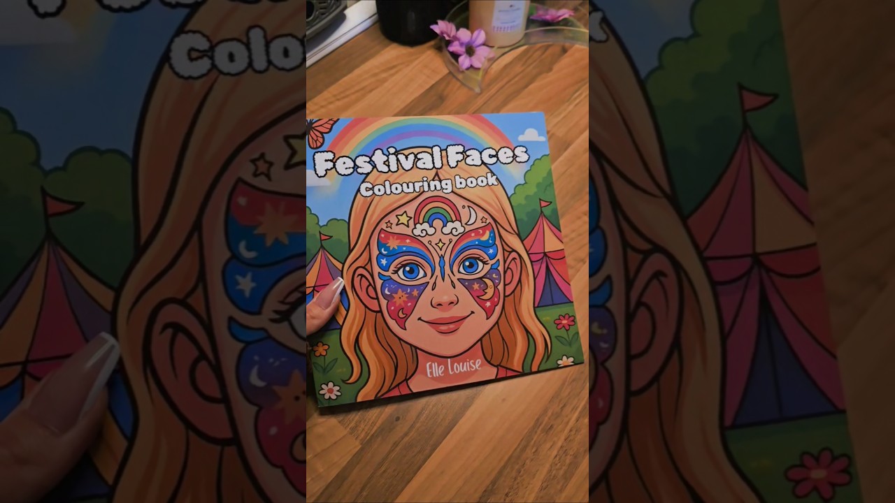 My new colouring book is out now on Amazon!! 🥰👏🌈✨️🎨 