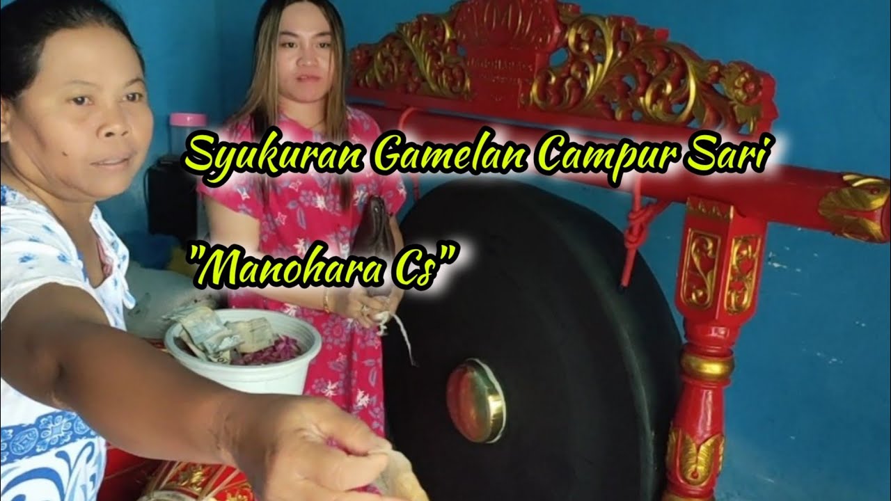 Manohara Syukuran Beli Gamelan Baru 🙏