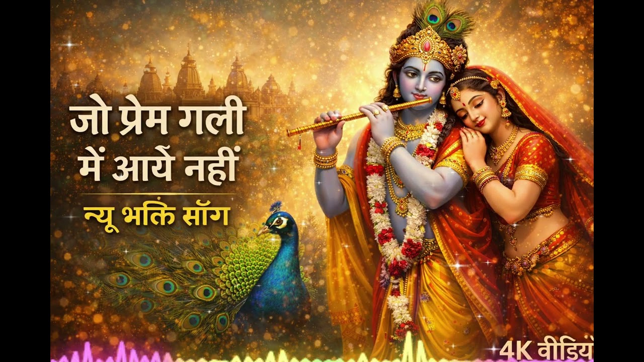 जो प्रेम गली में आये नहीं | Jo Prem Gali Mein Aaye Nahi | Radha Krishna Bhakti Song | 4K Video