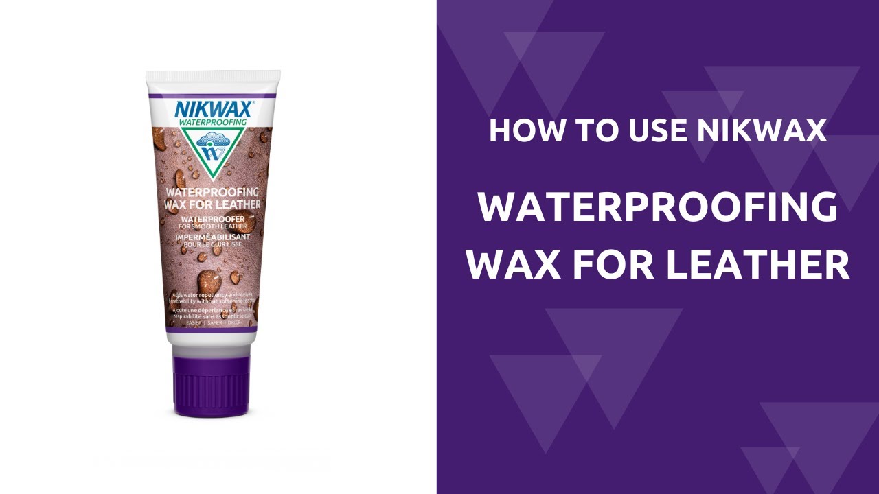 How to Use Nikwax Waterproofing Wax for Leather