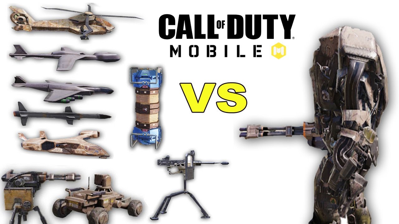 *New* All Scorestreaks vs XS1 Goliath S13 2021 in COD Mobile | Call of Duty Mobile