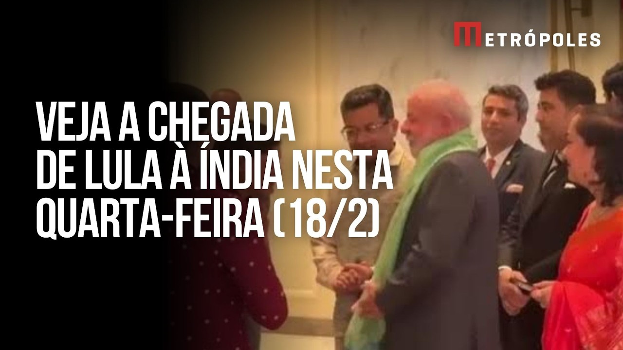 Lula chega à Índia com terras raras e inteligência artificial na pauta