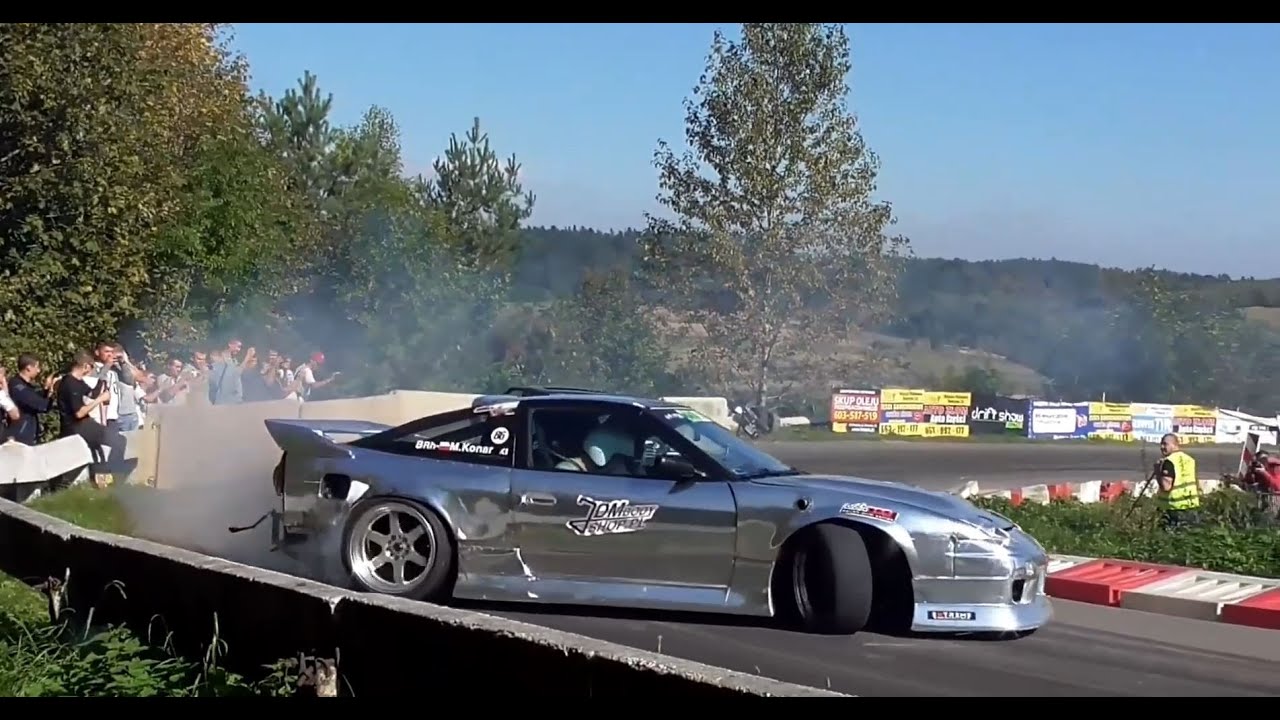 Drift Nissan 200SX s13 1.5jz 640HP 800Nm Michał Konarski