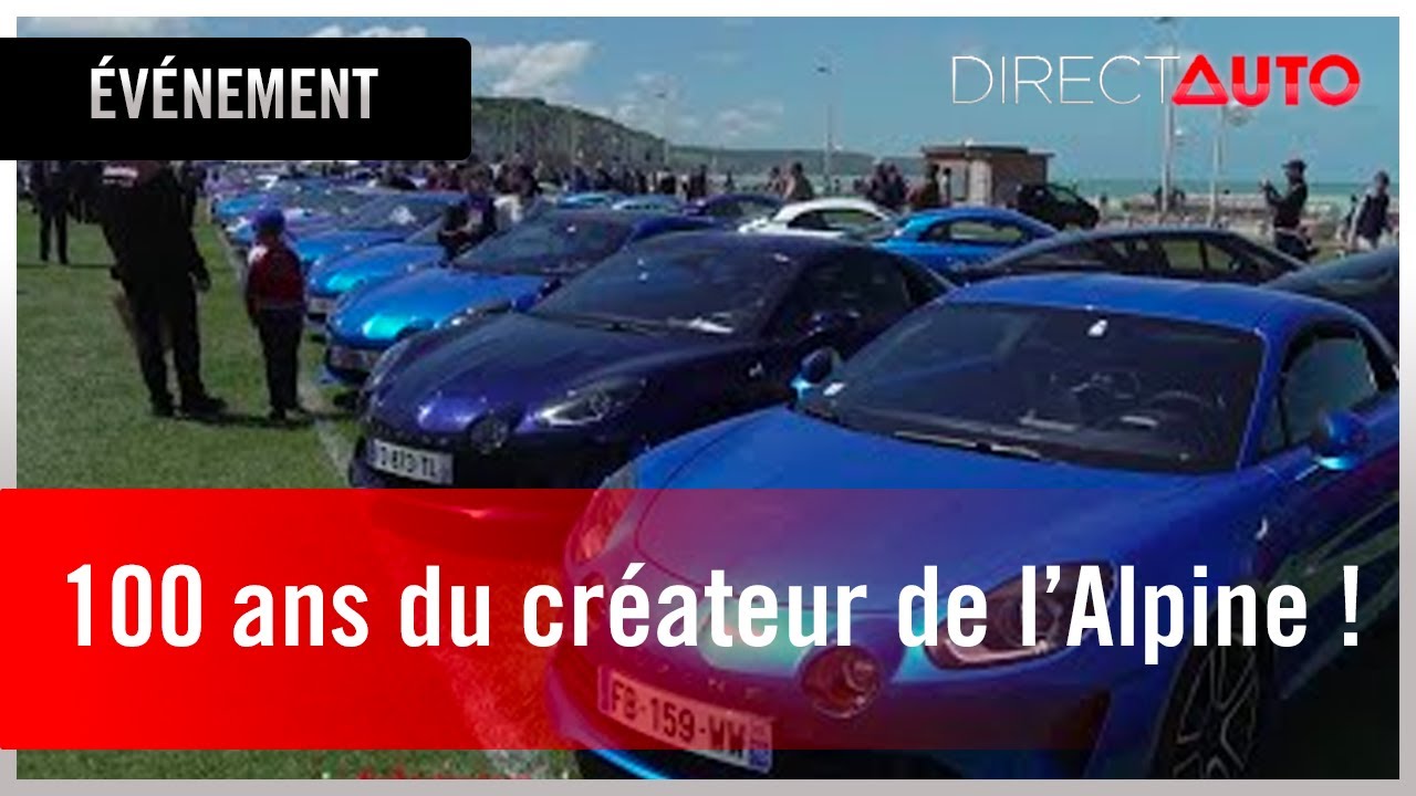 Rédélé : 100 ans du créateur de l’iconique Alpine !