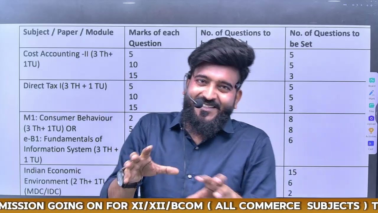 ||CU SEM-3 Subjects||know Your Syllabus||