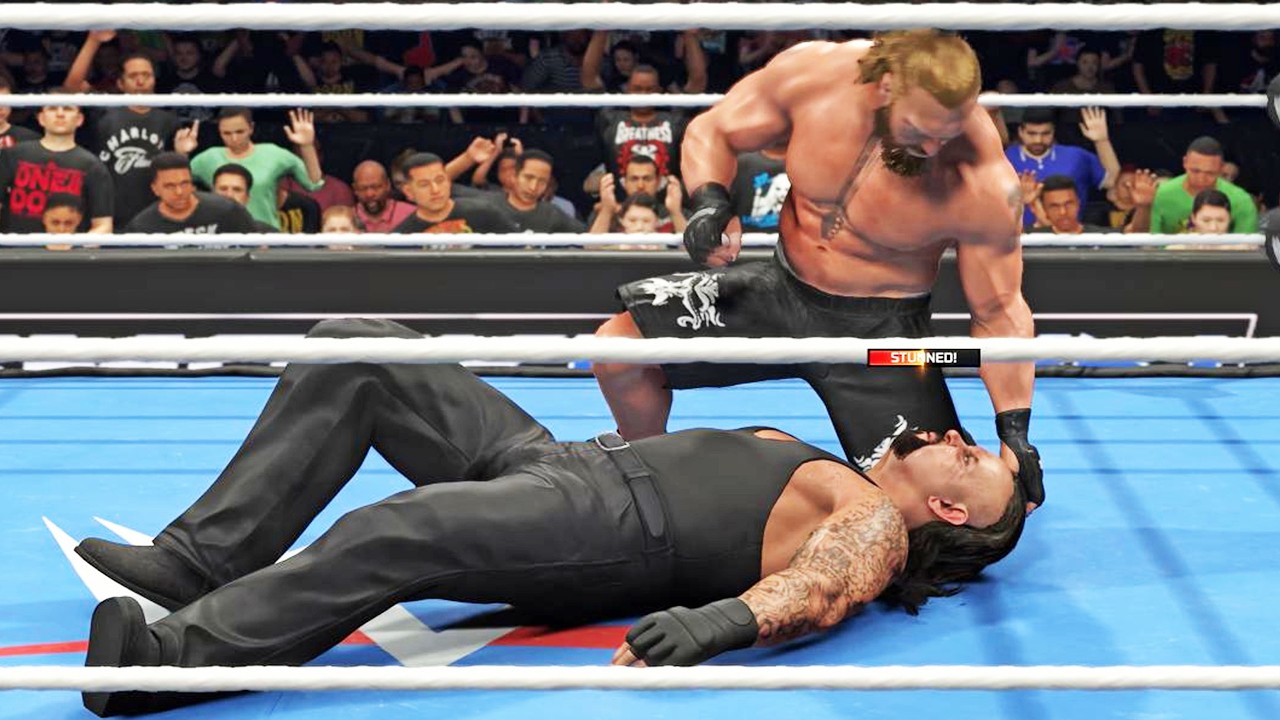 WWE 2K26 - Undertaker vs Brock Lesnar - Gameplay (PS5 UHD) [4K60FPS]