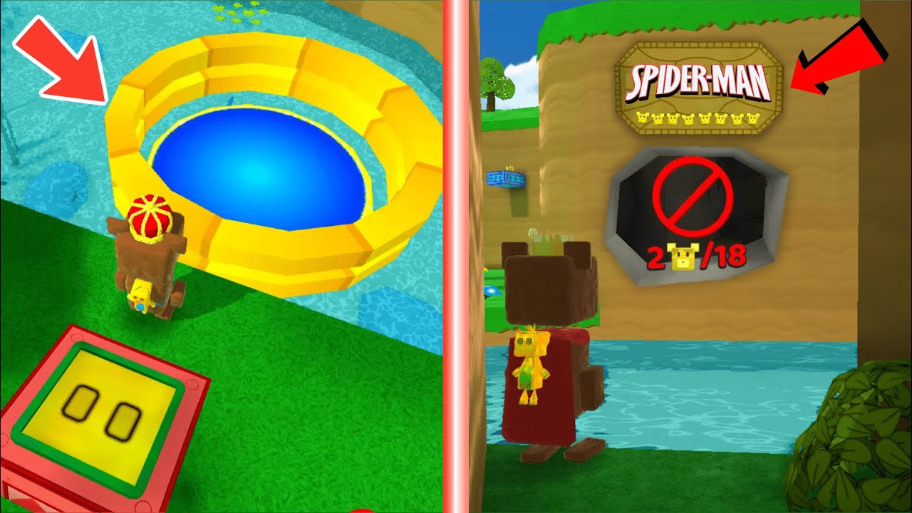 Super Bear Adventure Gameplay Walkthrough Spiderman Place