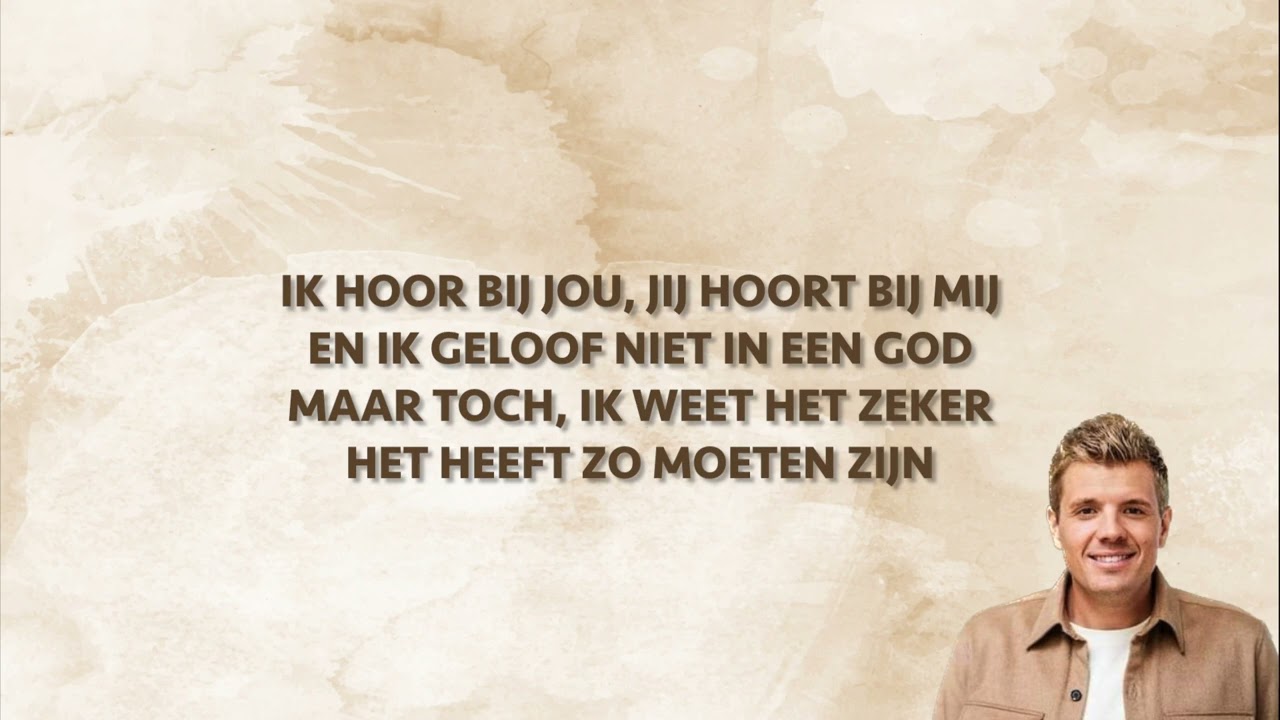 Jaap Reesema - Het Heeft Zo Moeten Zijn (LYRICS)
