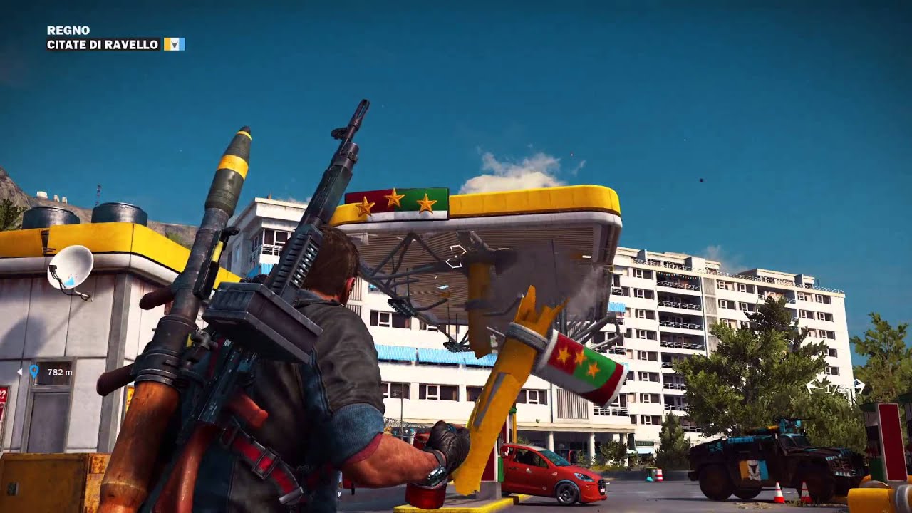 KooPlays Just Cause 3: GAS STATION EXPLOSION!