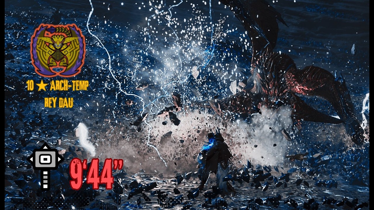 【MHWilds】10★5✦ Arch-tempered Rey Dau - Hammer Freestyle
