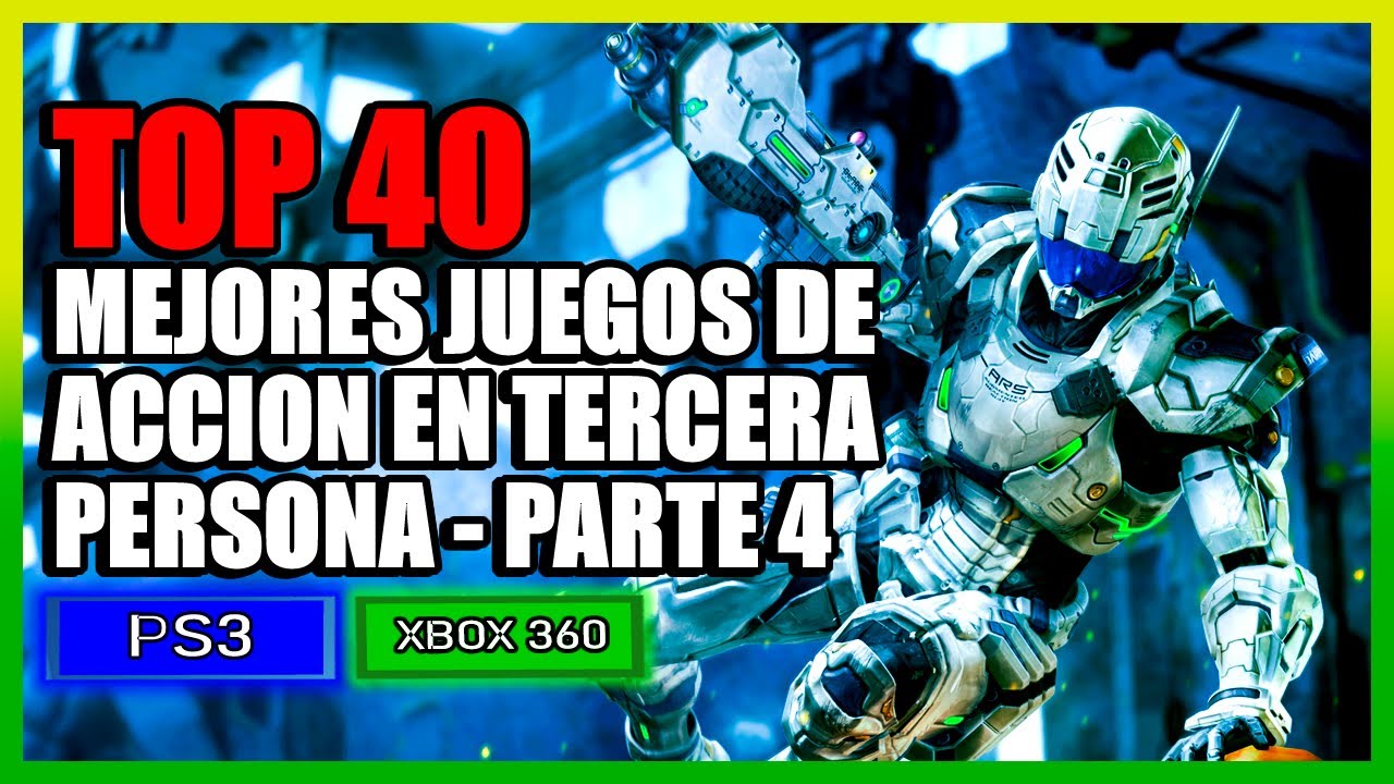 Top Mejores Juegos de ACCION EN TERCERA PERSONA Ps3 y Xbox 360 -  PARTE 4