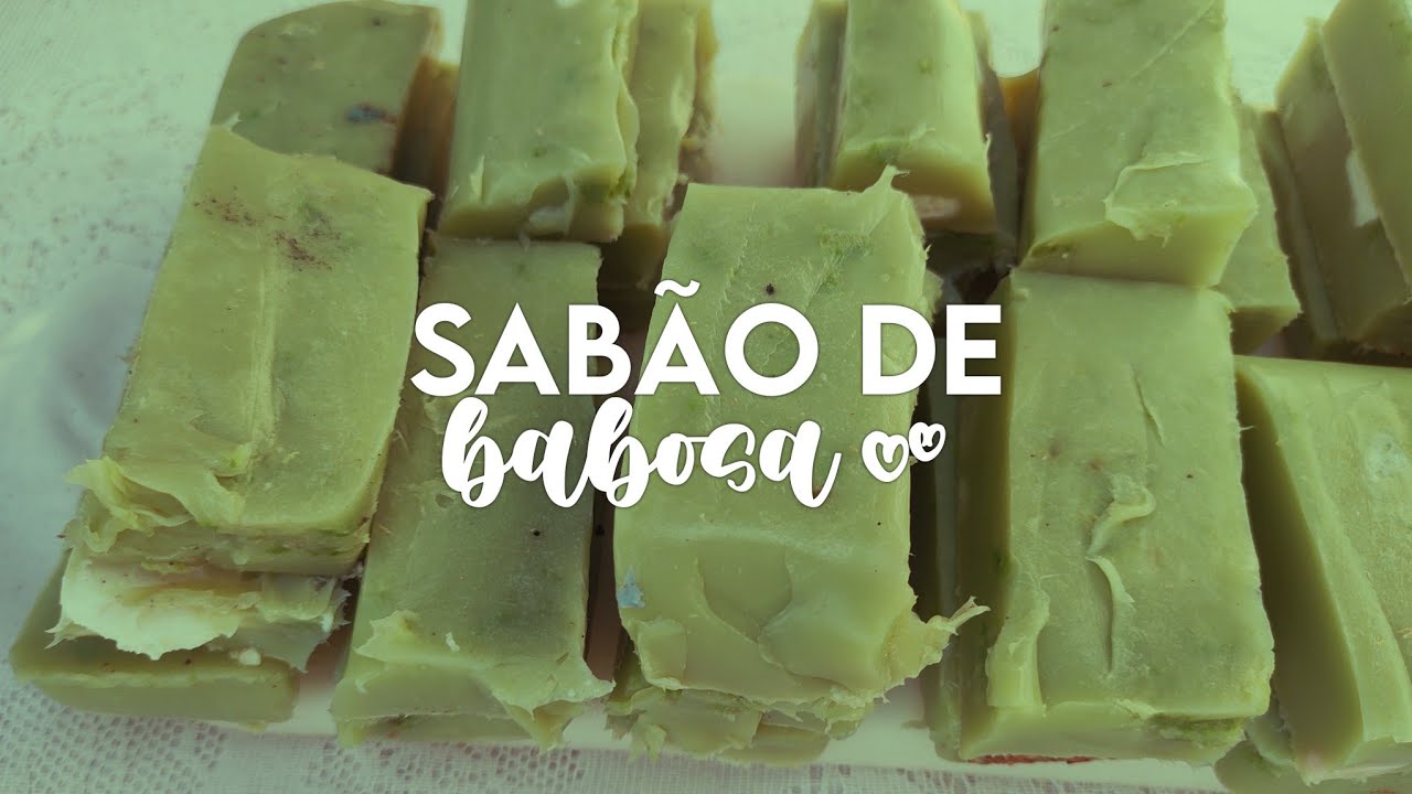 SABÃO DE BABOSA SEM SODA! - Vovó Jussara
