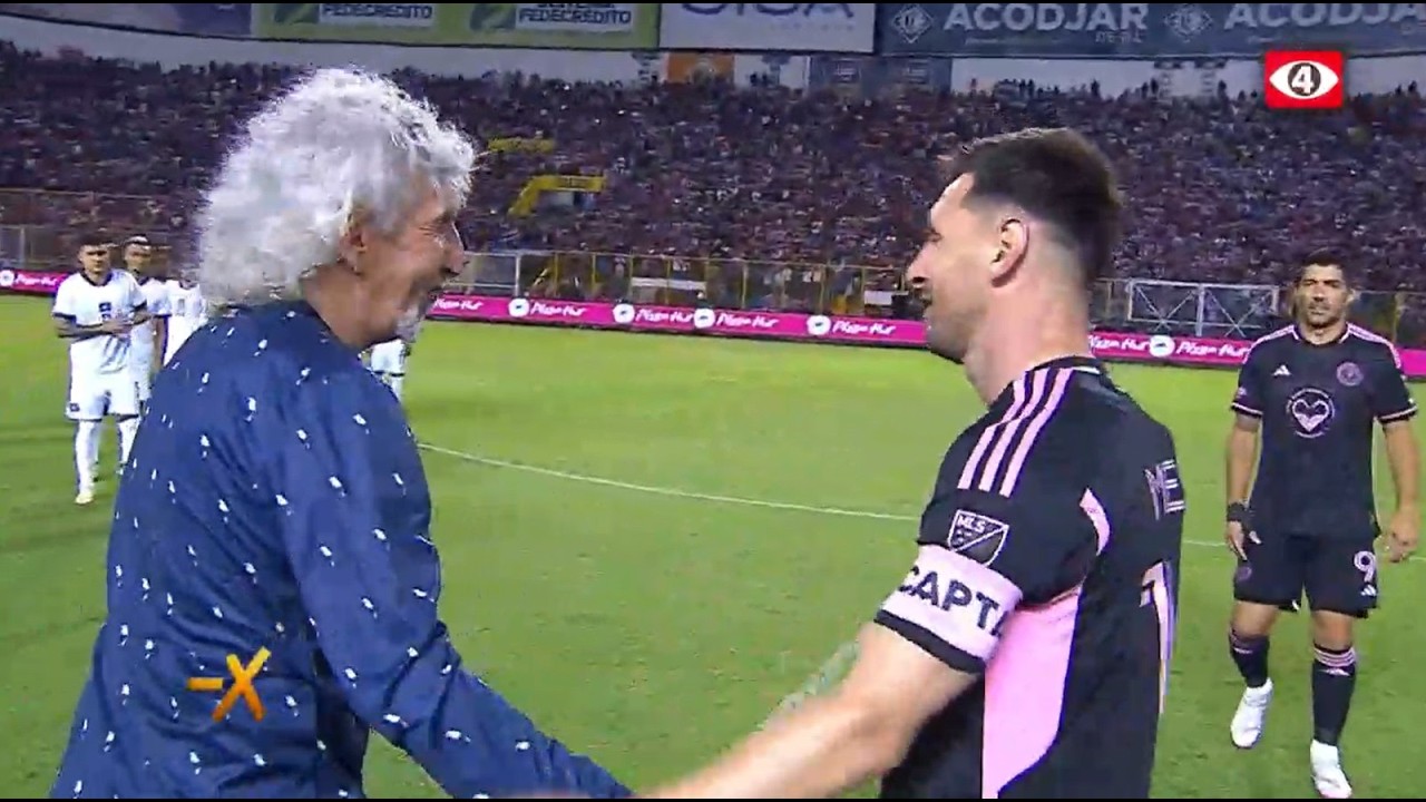 ¡RECORDAR EL ABRAZO DEL MÁGICO GÓNZALEZ CON LEO MESSI! 🪄✨