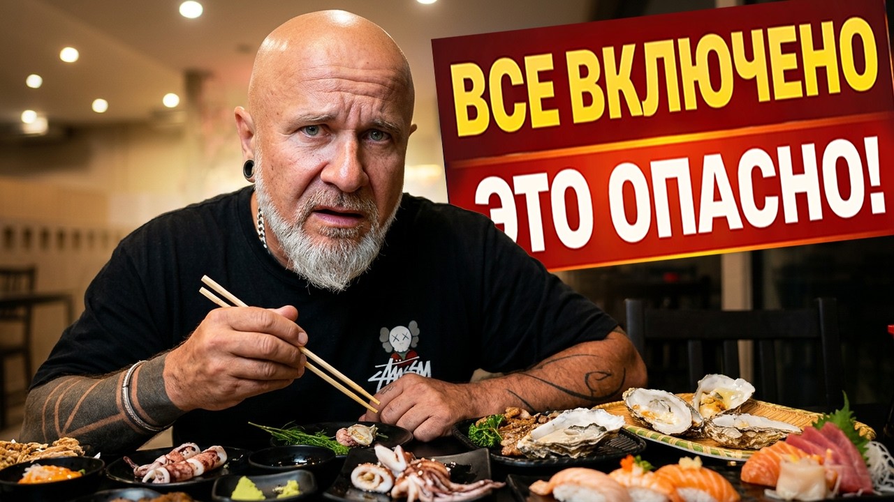 ВСЁ ВКЛЮЧЕНО ТАИЛАНД 🇹🇭 Японский ресторан был ОШИБКОЙ?