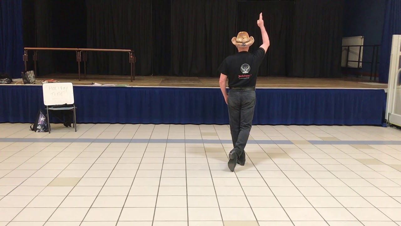 HOLIDAY TIME - COUNTRY LINE DANCE (Explication des pas et danse)